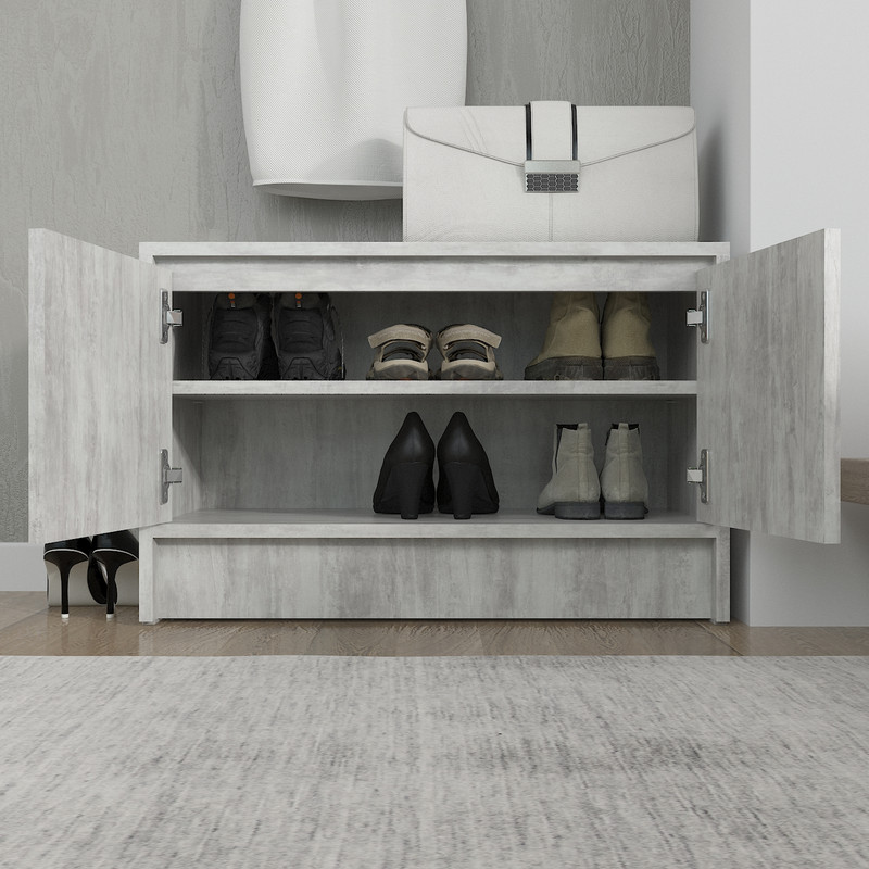 Тумба під взуття А-174 бетон