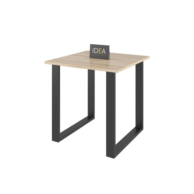 Стіл лофт 740*740мм, А-142 дуб сонома