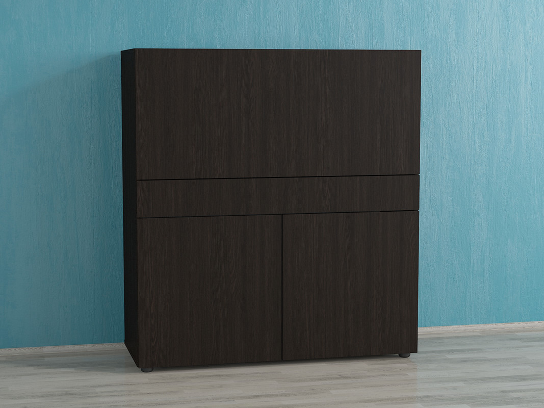 Стіл Трансформер А-112 венге темний