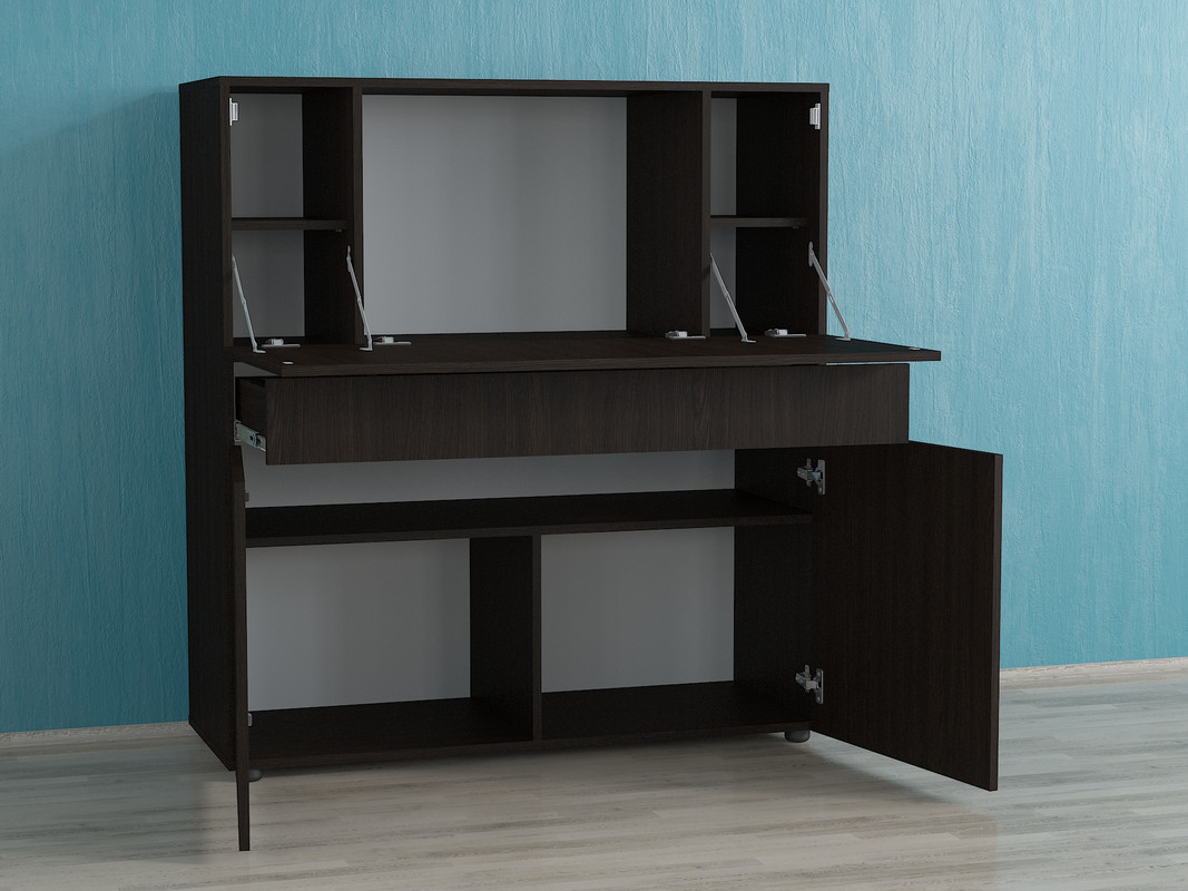 Стіл Трансформер А-112 венге темний