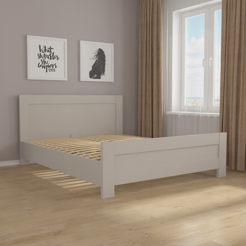 Ліжко двухспальне М-19 Кашемір