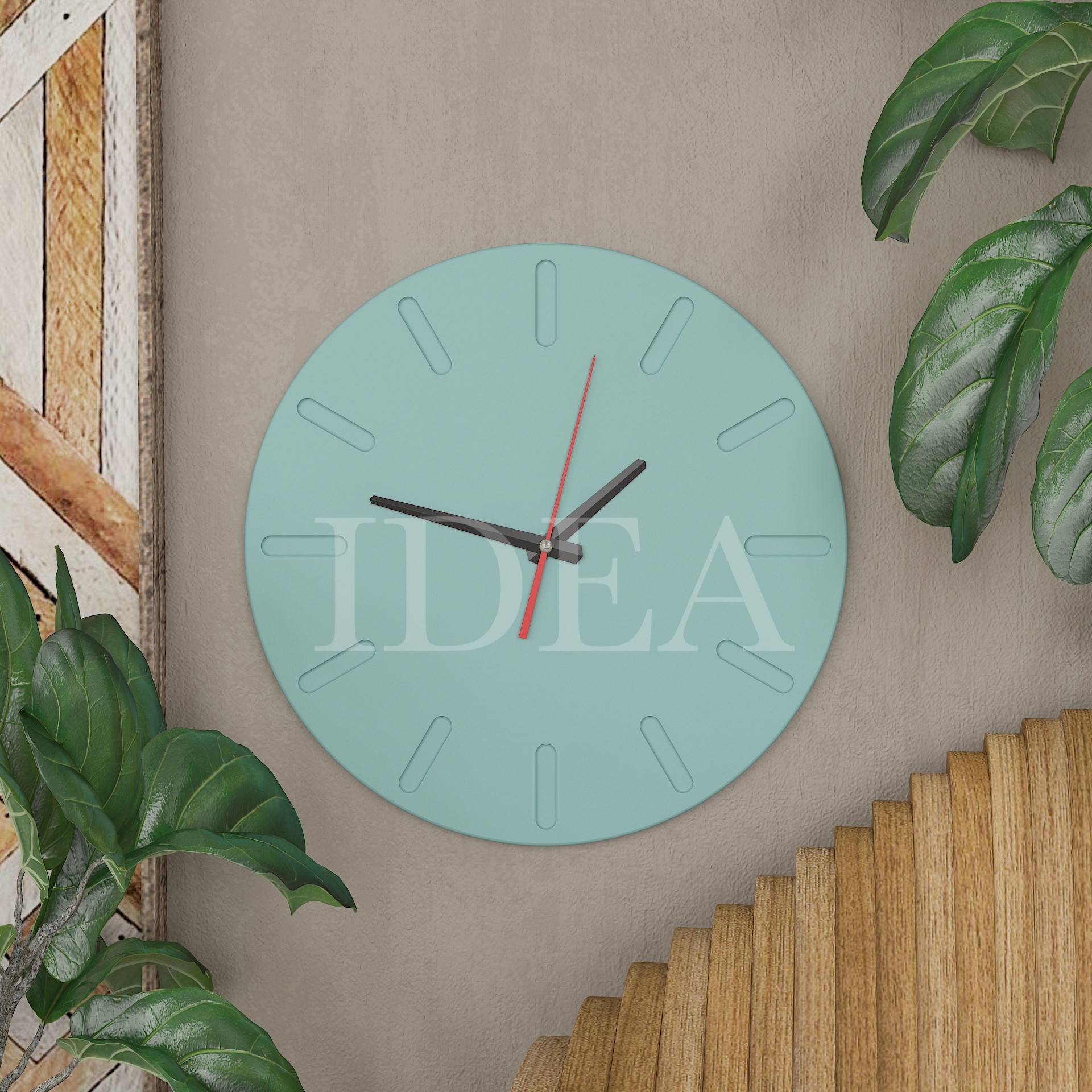 Годинник круглий Ч-1 бриз