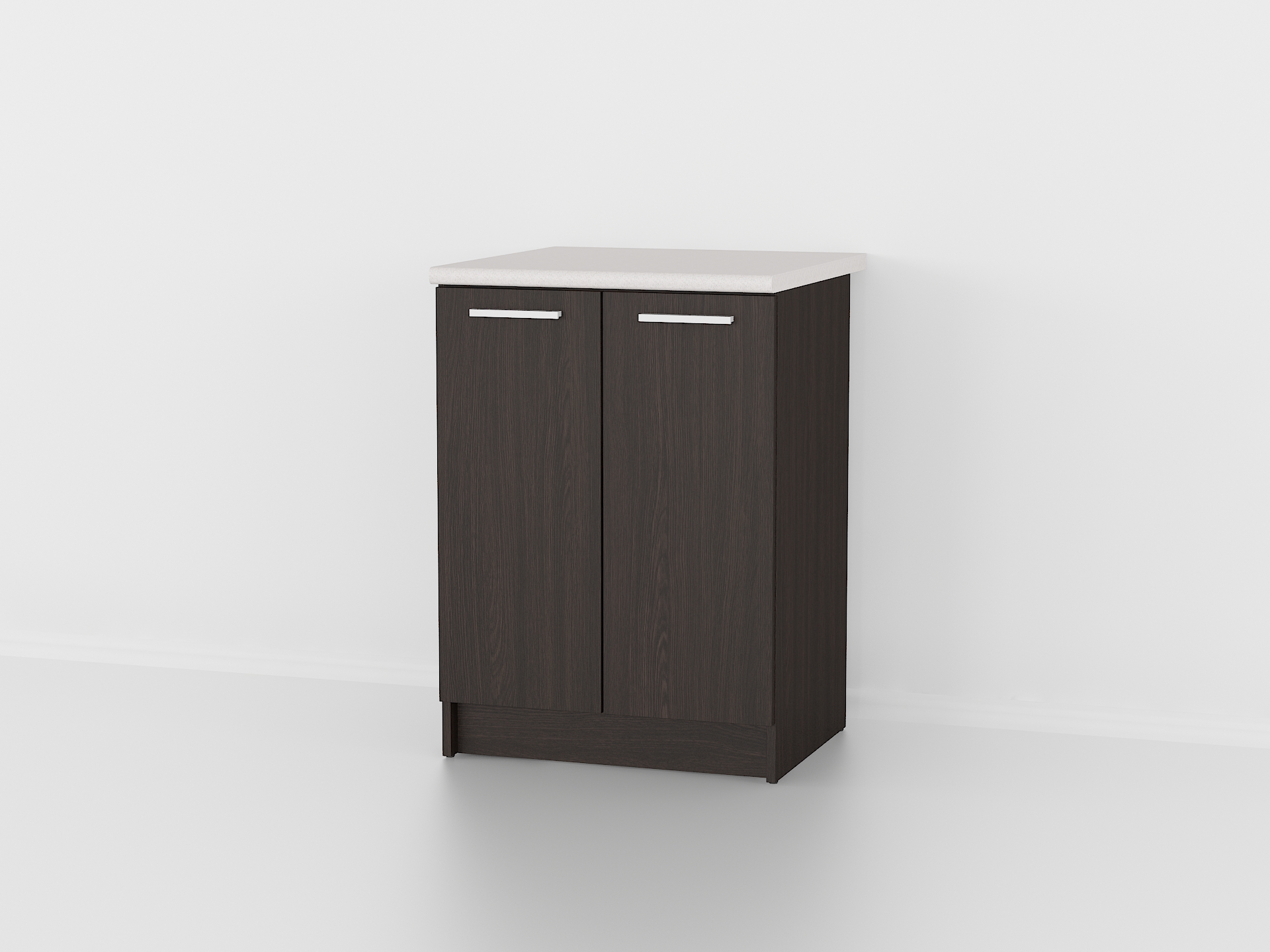 Тумба низ 600мм (без стільниці) К-13 венге темний