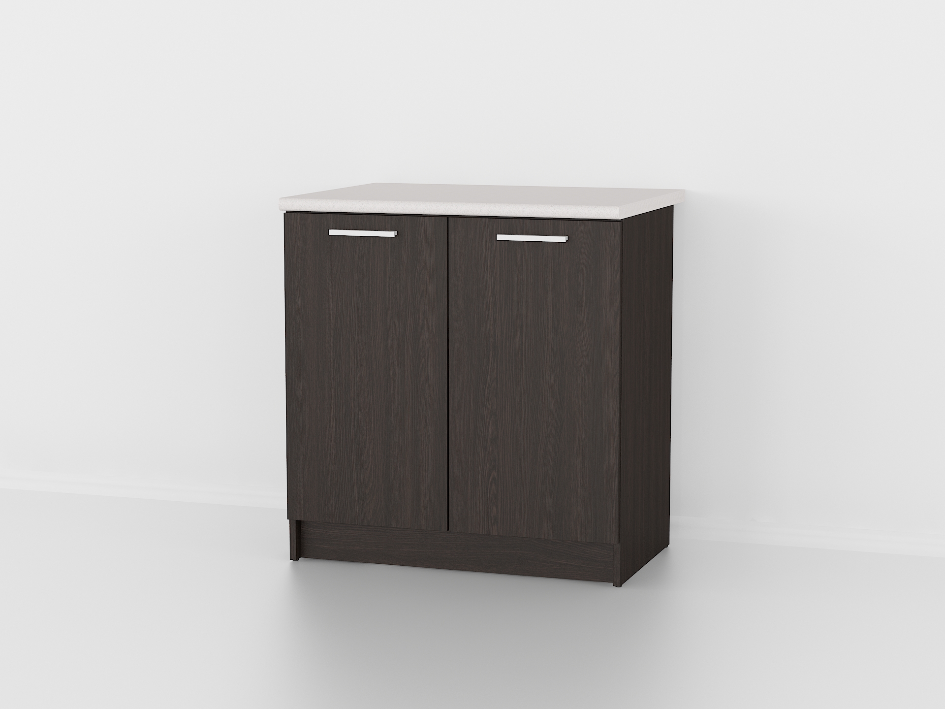 Тумба низ 800мм, К-16 (без стільниці) венге темний