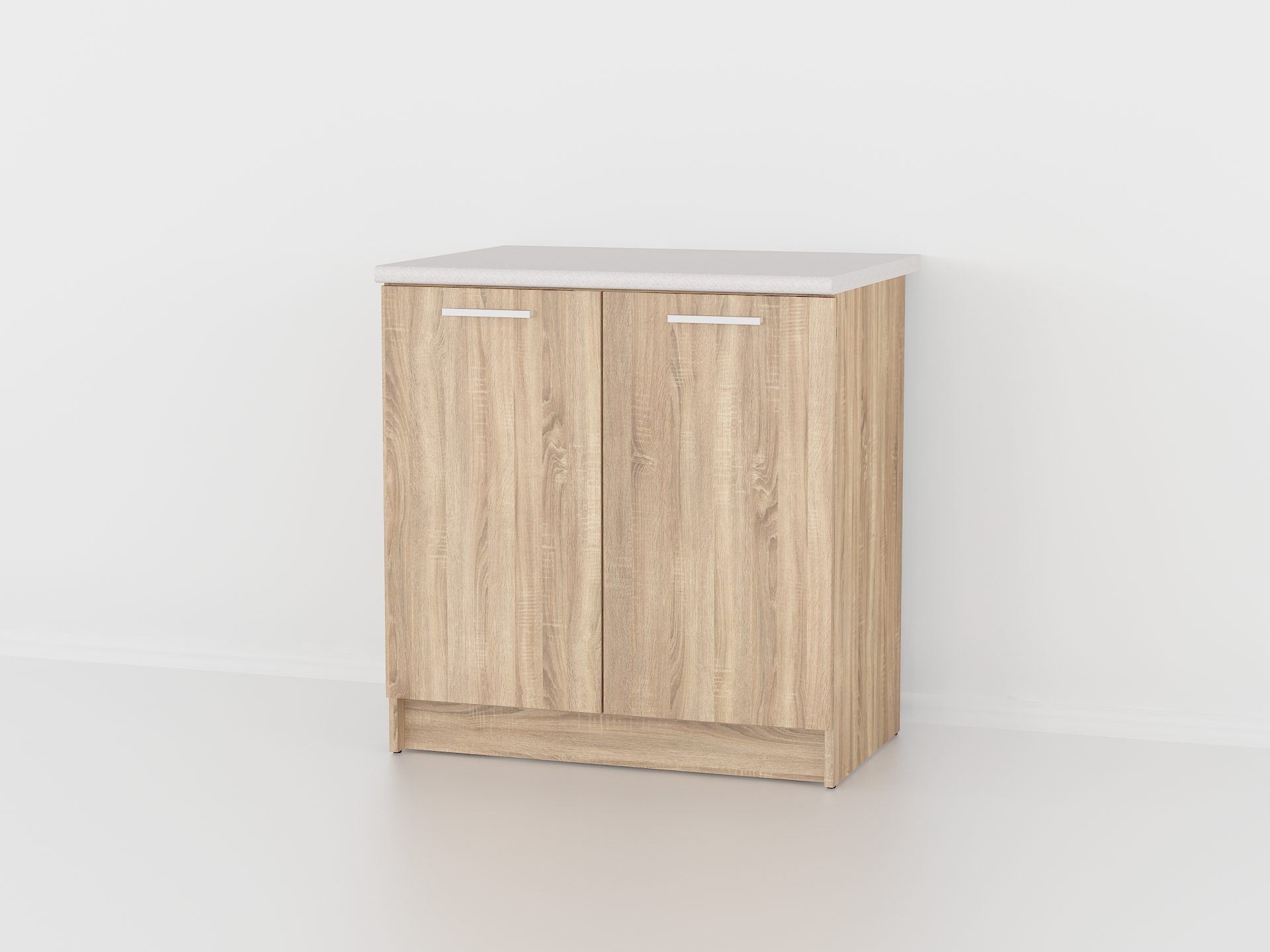 Тумба низ 800мм, К-16 (без стільниці) дуб сонома