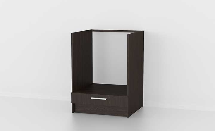 Тумба під духовку 600мм К-6 (без стільниці) венге темний