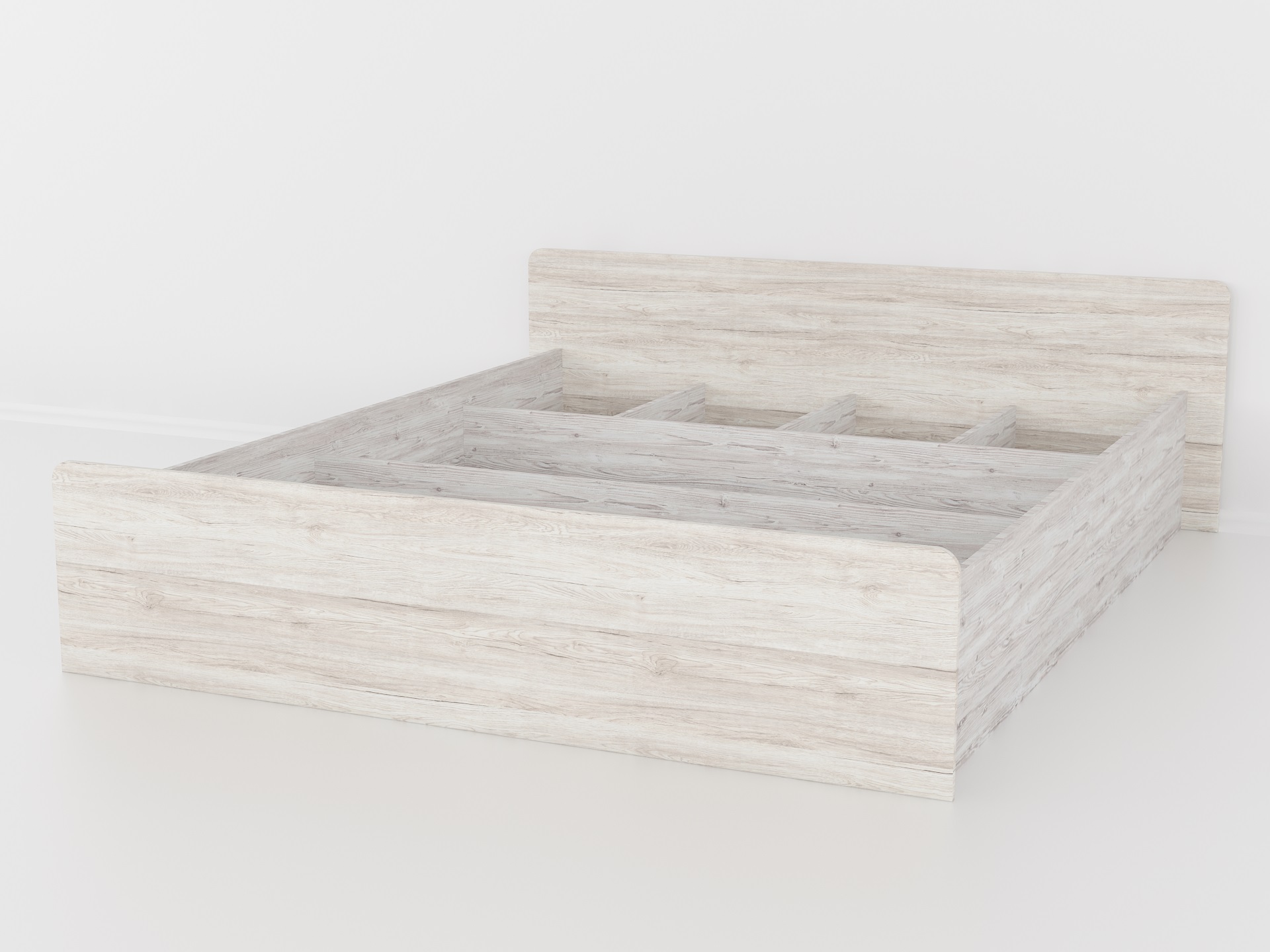 Ліжко подвійне КТ-574.1 дуб глазго