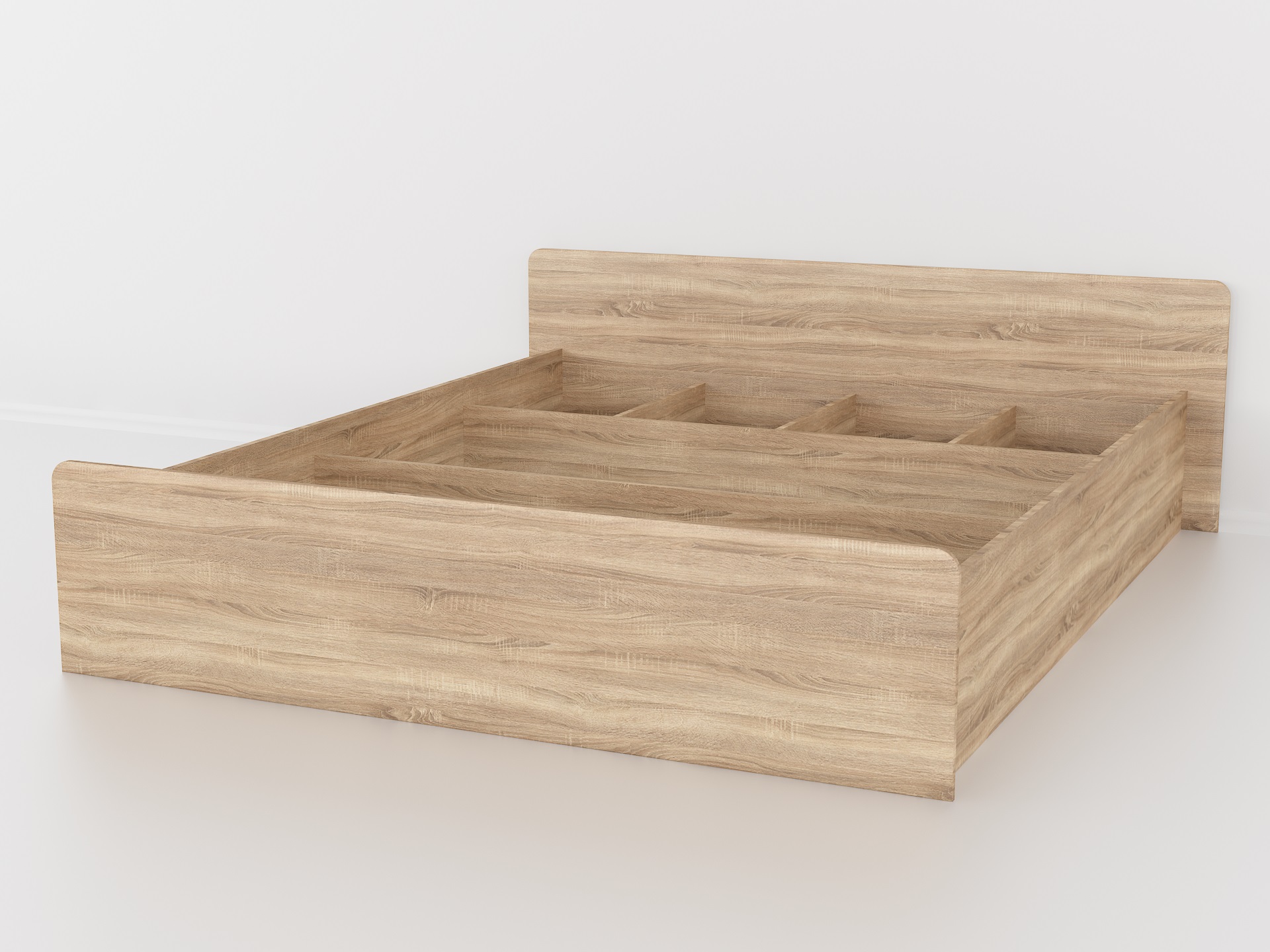 Ліжко подвійне КТ-574.1 дуб сонома