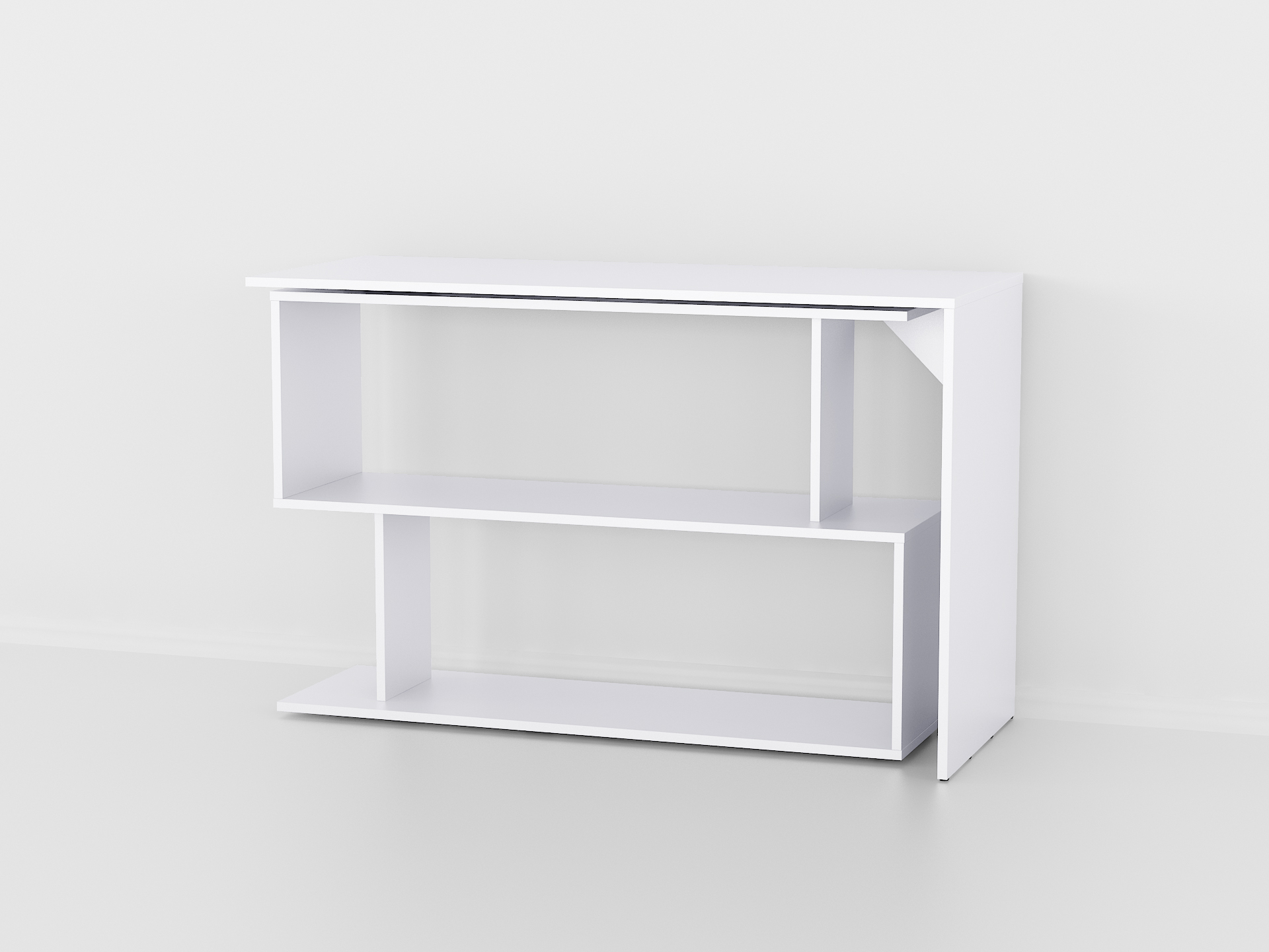 Стіл комп*ютерний поворотний А-41 білий