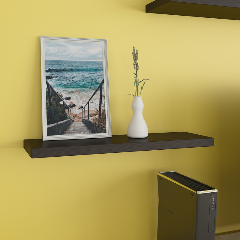 Полиця навісна А-149 венге темний ширина 70см