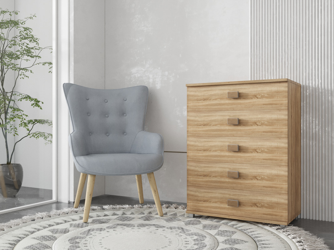 Комод ТКБ - 185 дуб сонома