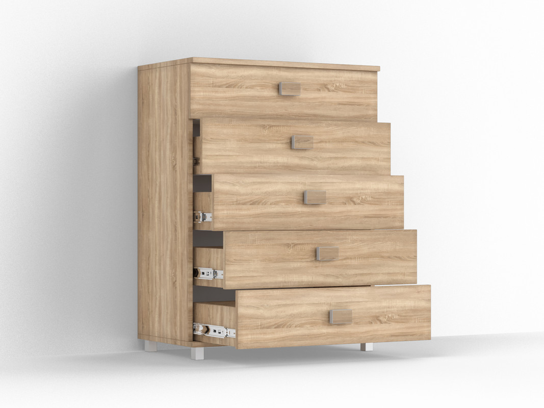 Комод ТКБ - 185 дуб сонома