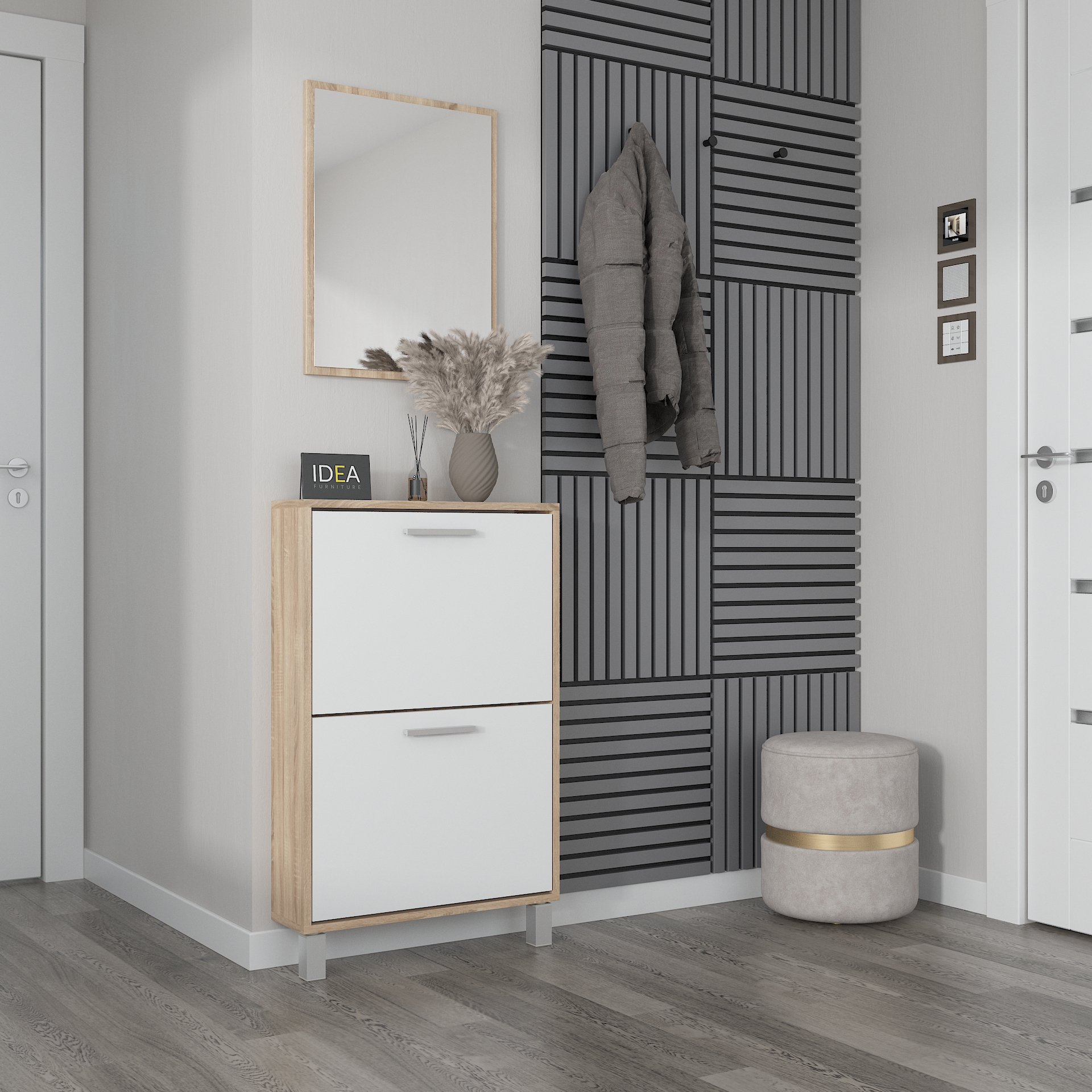 Стінова панель П-3 Асфальт