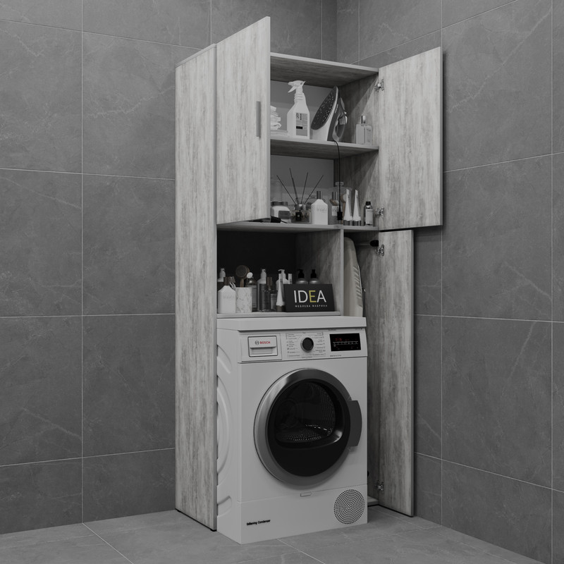 Тумба під пральну машину В-45 бетон