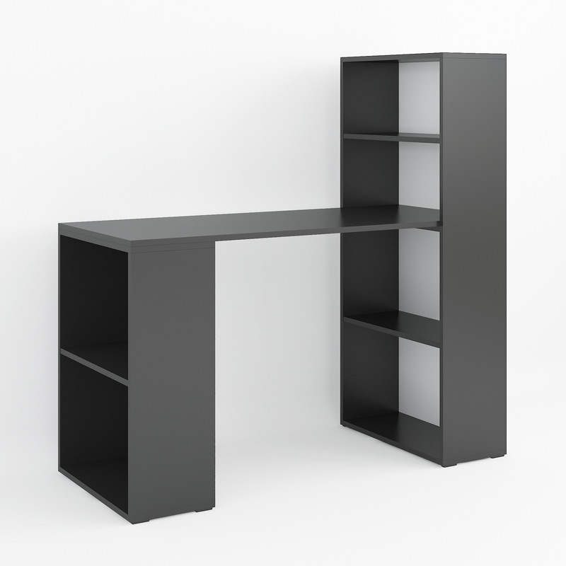 Стіл комп’ютерний А-183 чорний матовий