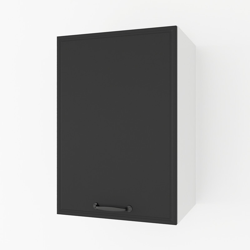 Шафа навісна 400мм К-51 білий-чорний