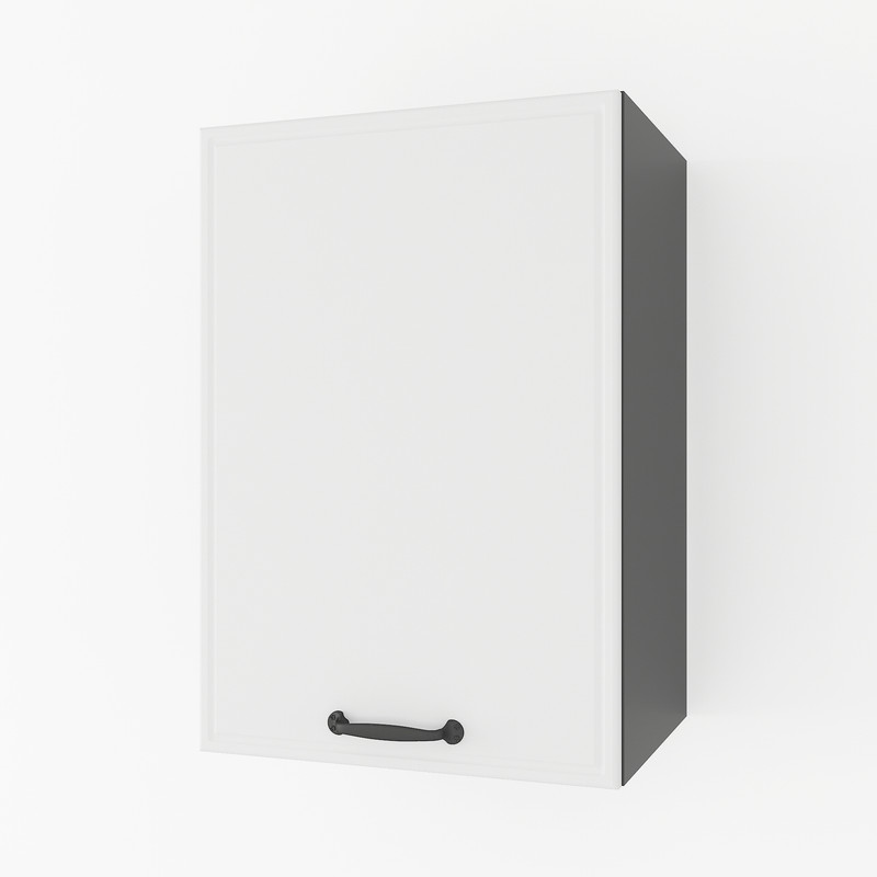 Шафа навісна 400мм К-51 чорний-білий