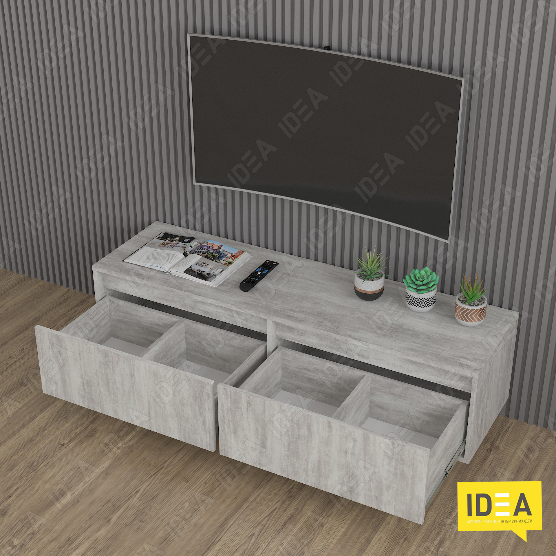 Тумба ТБ А-190 бетон