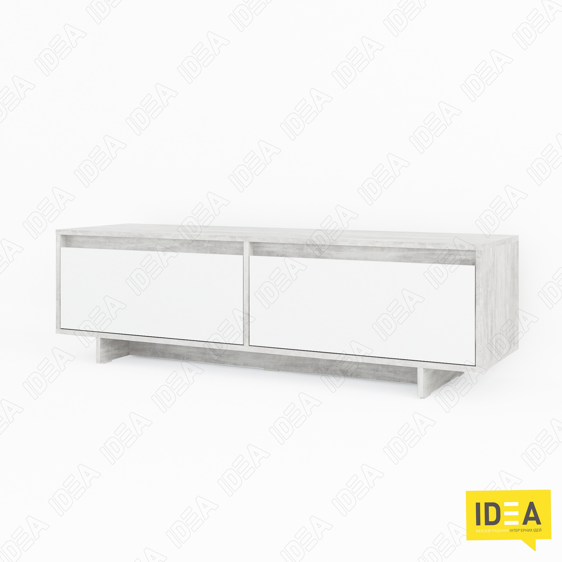 Тумба ТБ А-190 бетон-білий