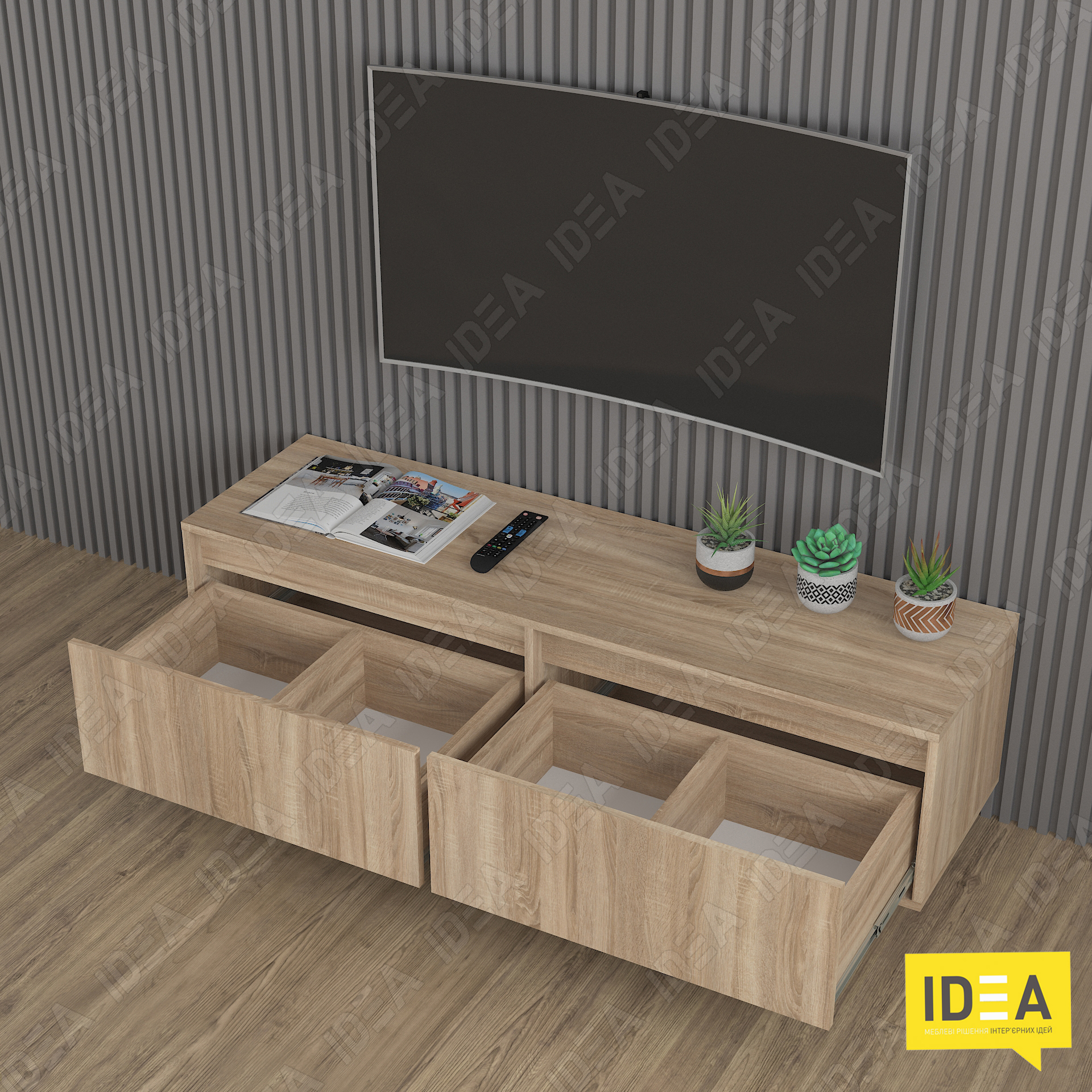 Тумба ТБ А-190 дуб сонома