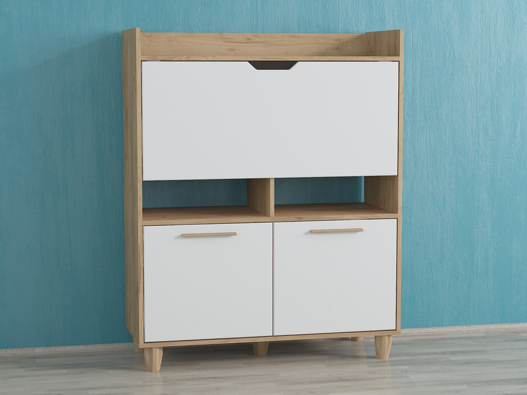 Стіл Трансформер А-113 дуб крафт - білий