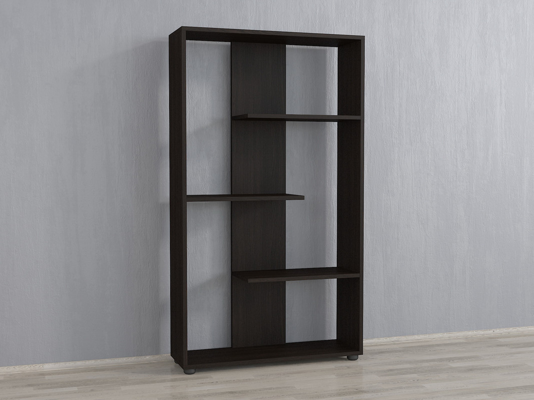 Стелаж А-122 венге темний