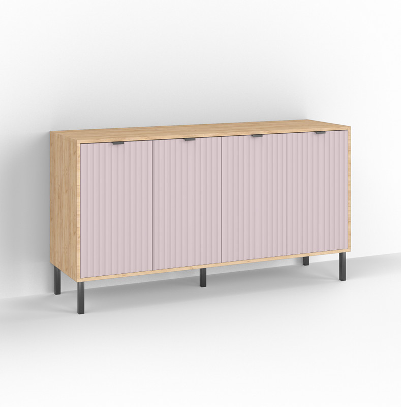 Комод П-7 Дуб Крафт - Лавандовий