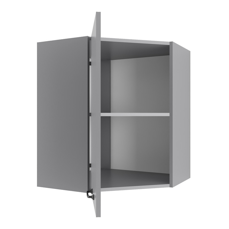 Шафа навісна кутова 600мм Н-17 Антрацит