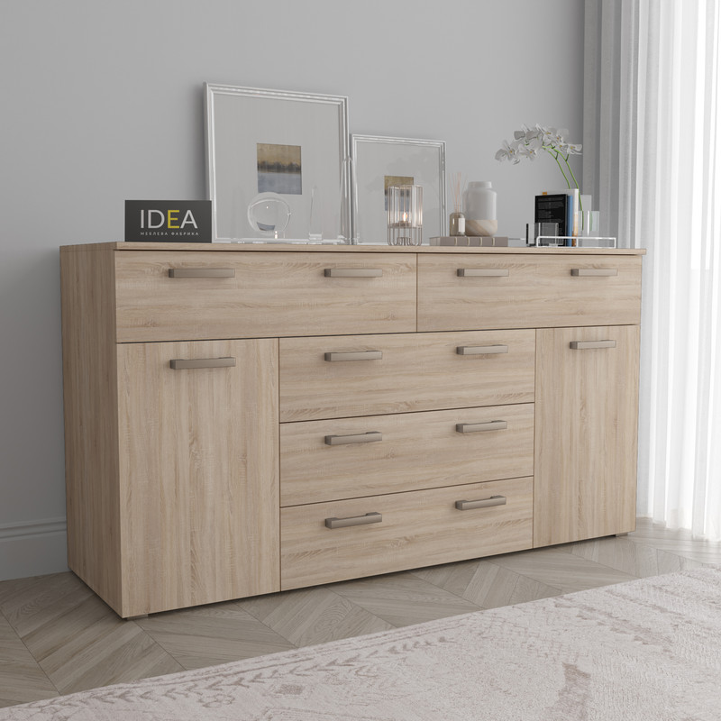 Комод ТКБ-377.2 дуб сонома