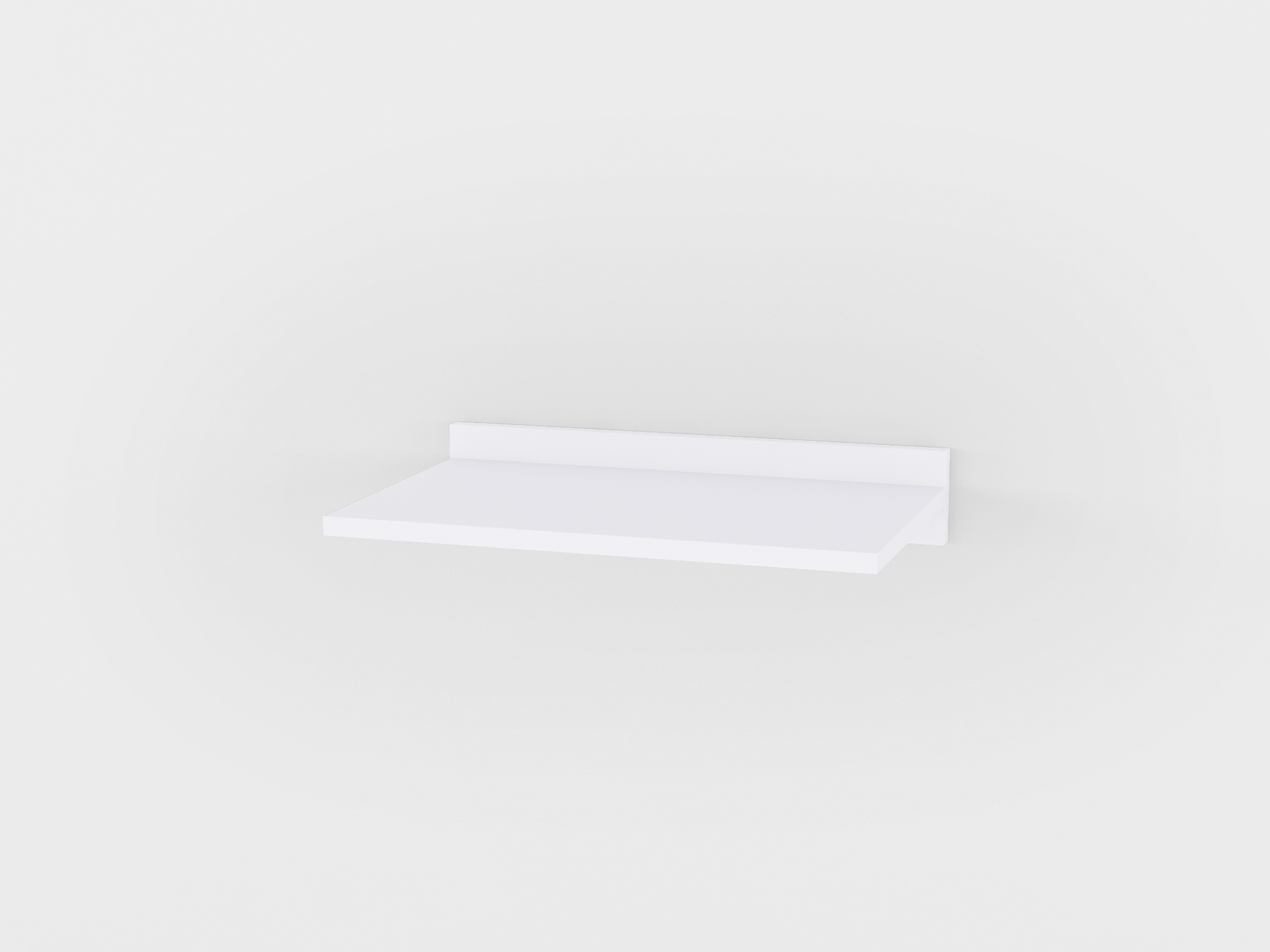 Полиця навісна ПН-440 білий