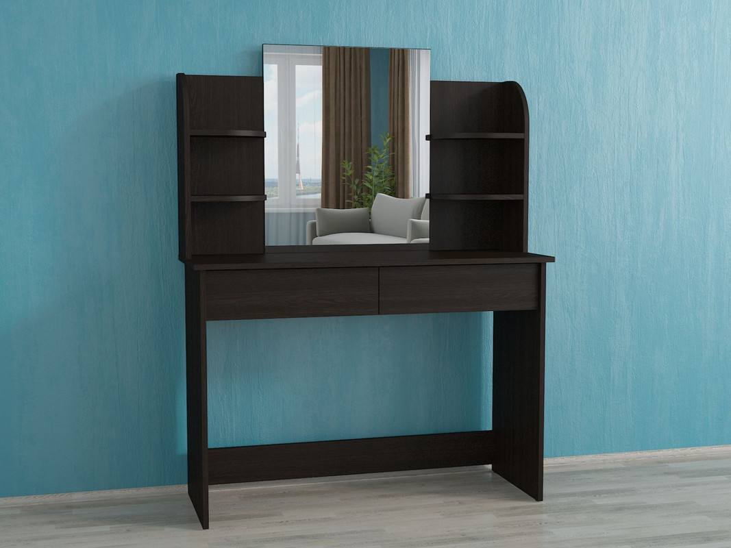 Туалетний столик А-114 венге темний