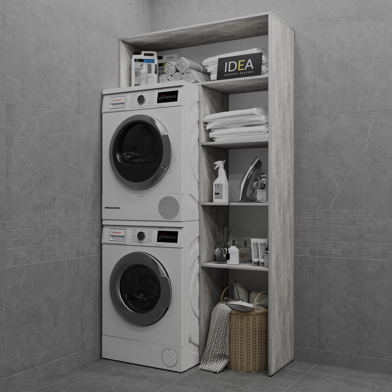 Тумба під пральну машину В-48 бетон