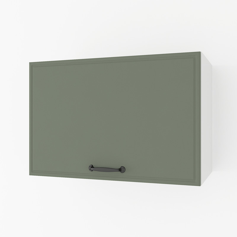 Шафа навісна 600мм, витяжка К-52 білий - камуфляж