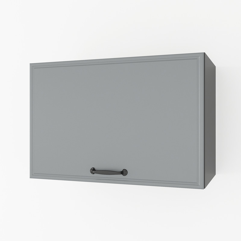 Шафа навісна 600мм, витяжка К-52 чорний - асфальт