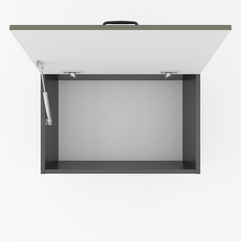 Шафа навісна 600мм, витяжка К-52 чорний - камуфляж