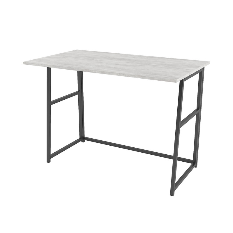 Стіл розкладний Д-39 756х1044х600 (ВхШхГ) бетон - чорний