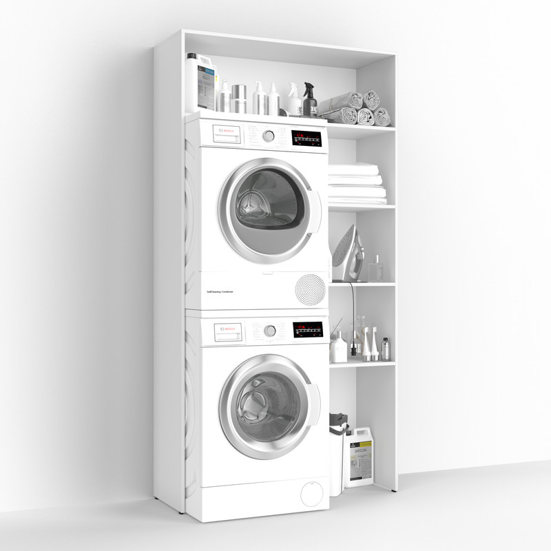 Тумба під пральну машину В-48 білий