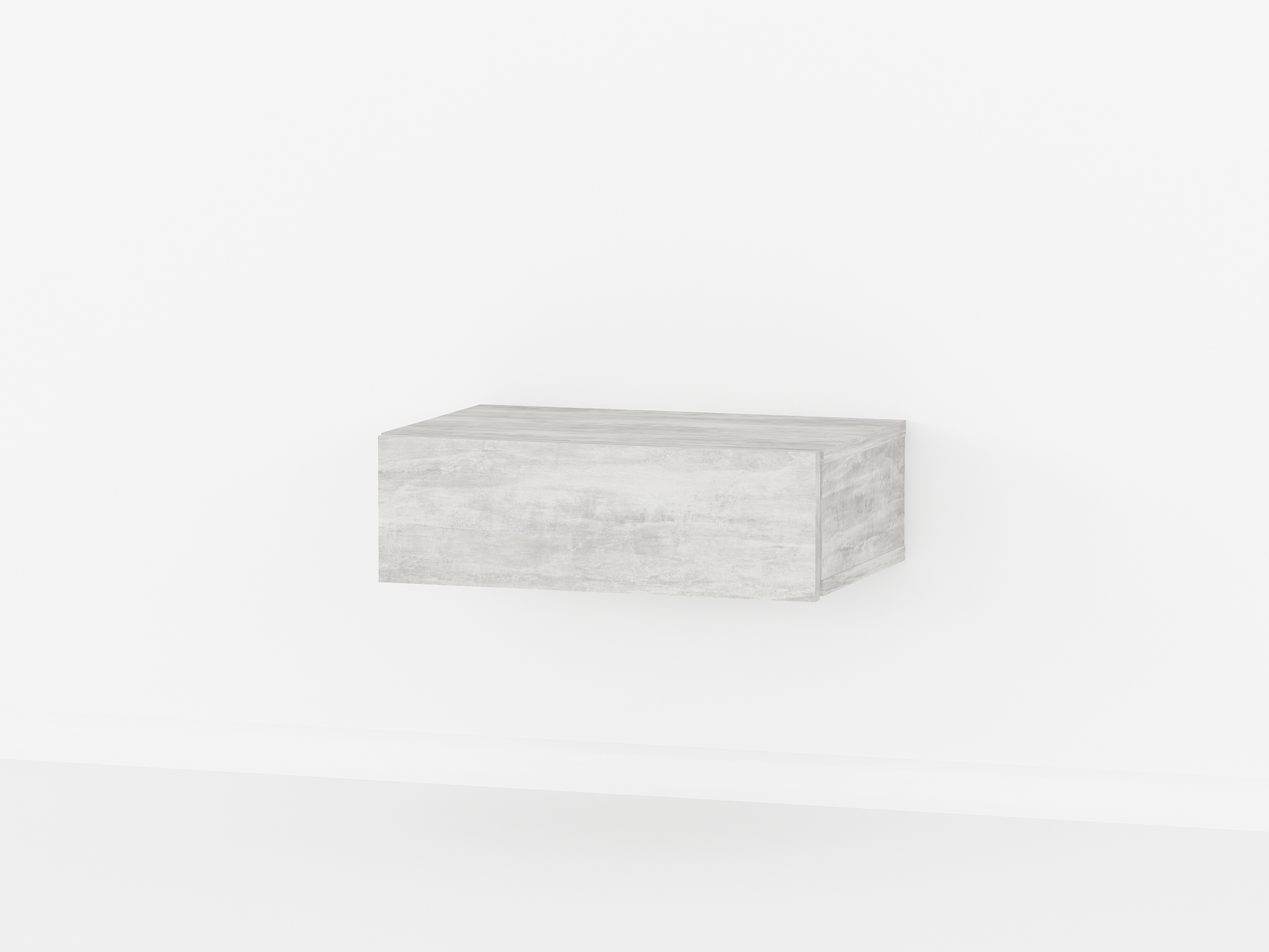 Комплект навісних приліжкових тумб (2шт) А-103 бетон