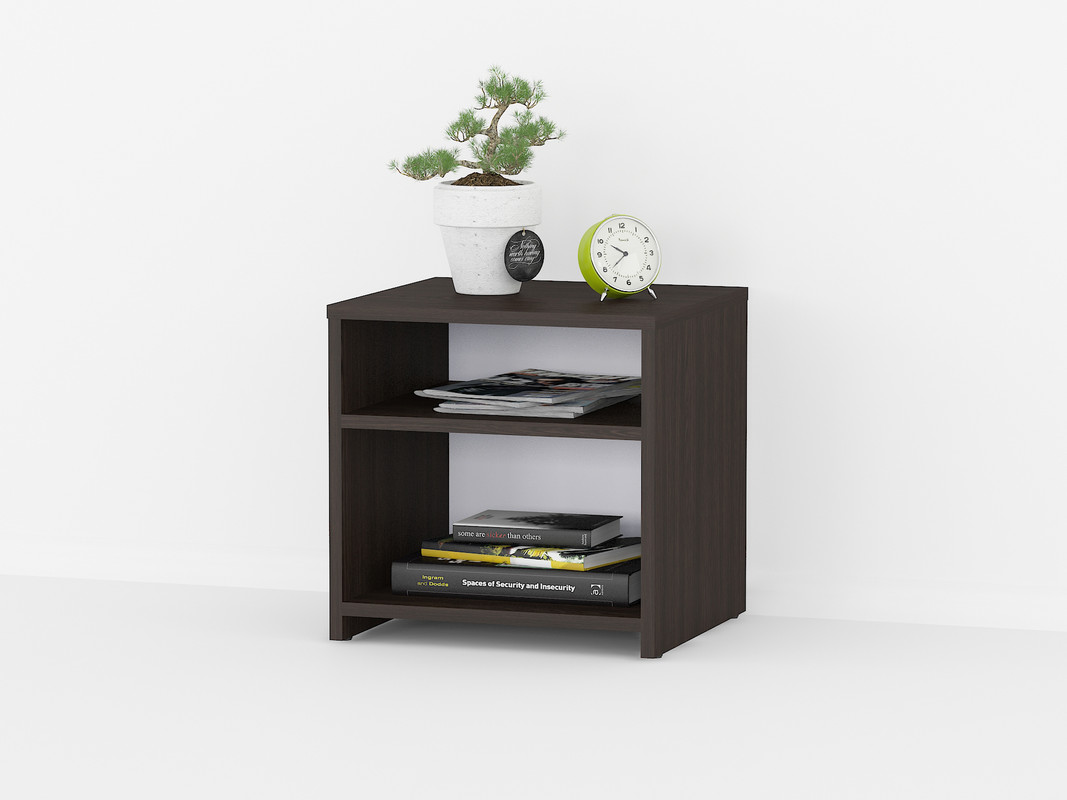 Комплект приліжкових тумб (2шт) А-101 венге темний