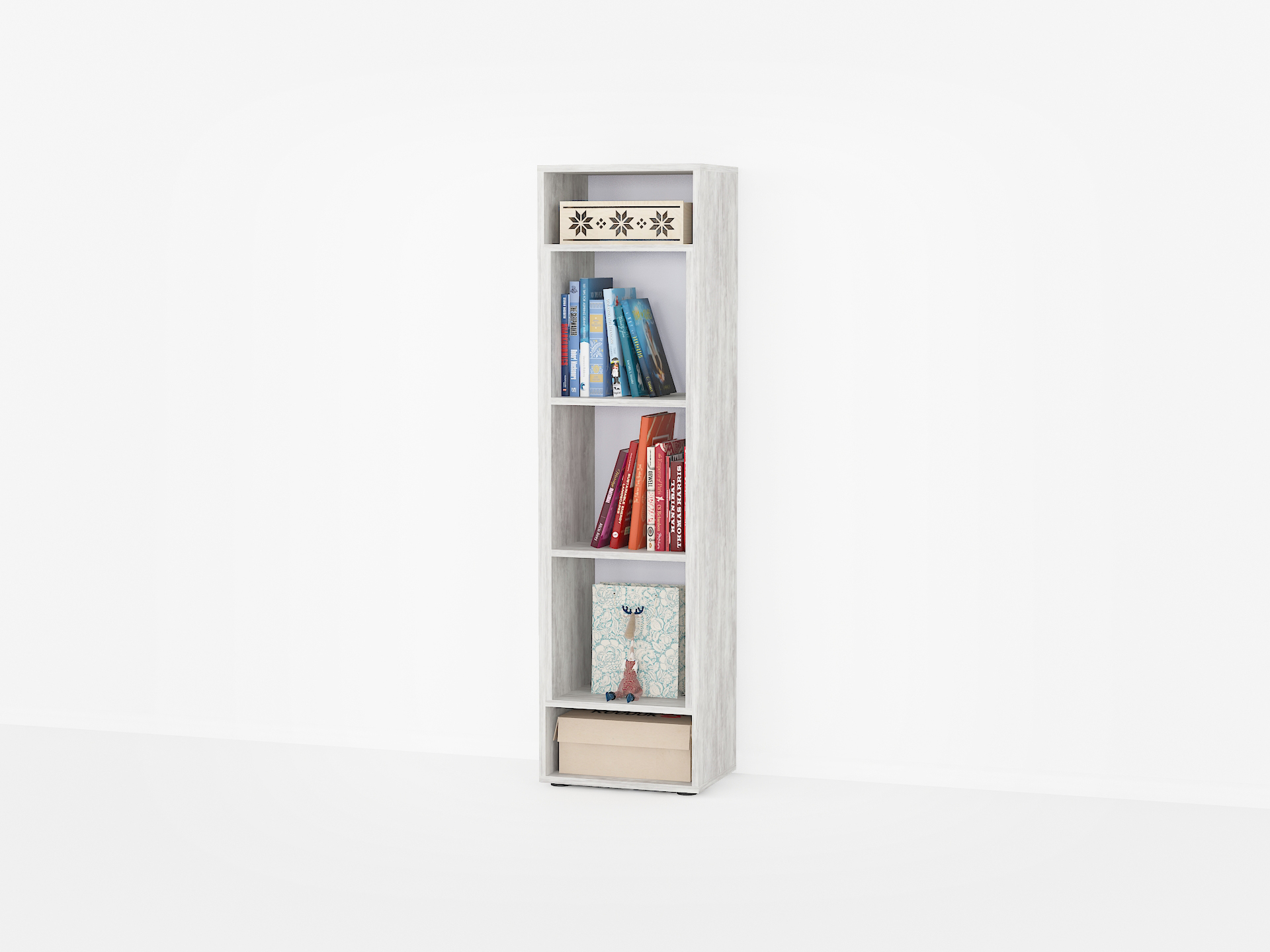 Книжкова полиця А-71 бетон