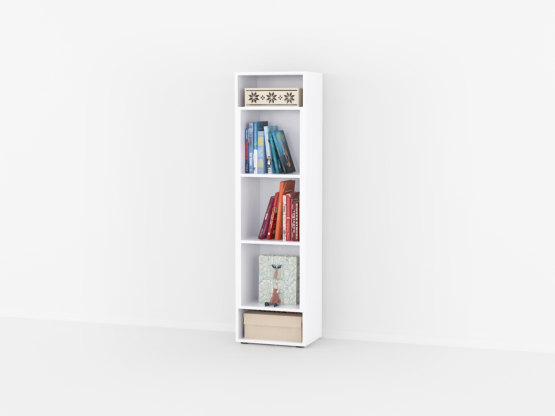 Книжкова полиця А-71 білий