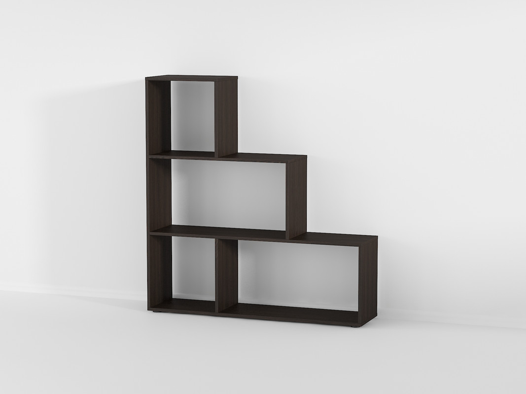 Книжкова Полиця А-75 венге темний