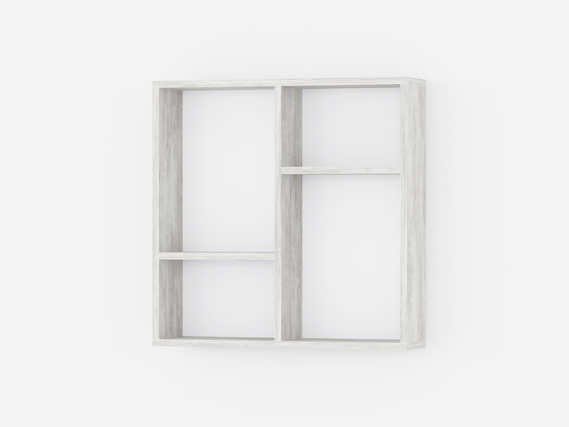 Настінні полиці А-66 (2шт в комплекті) бетон