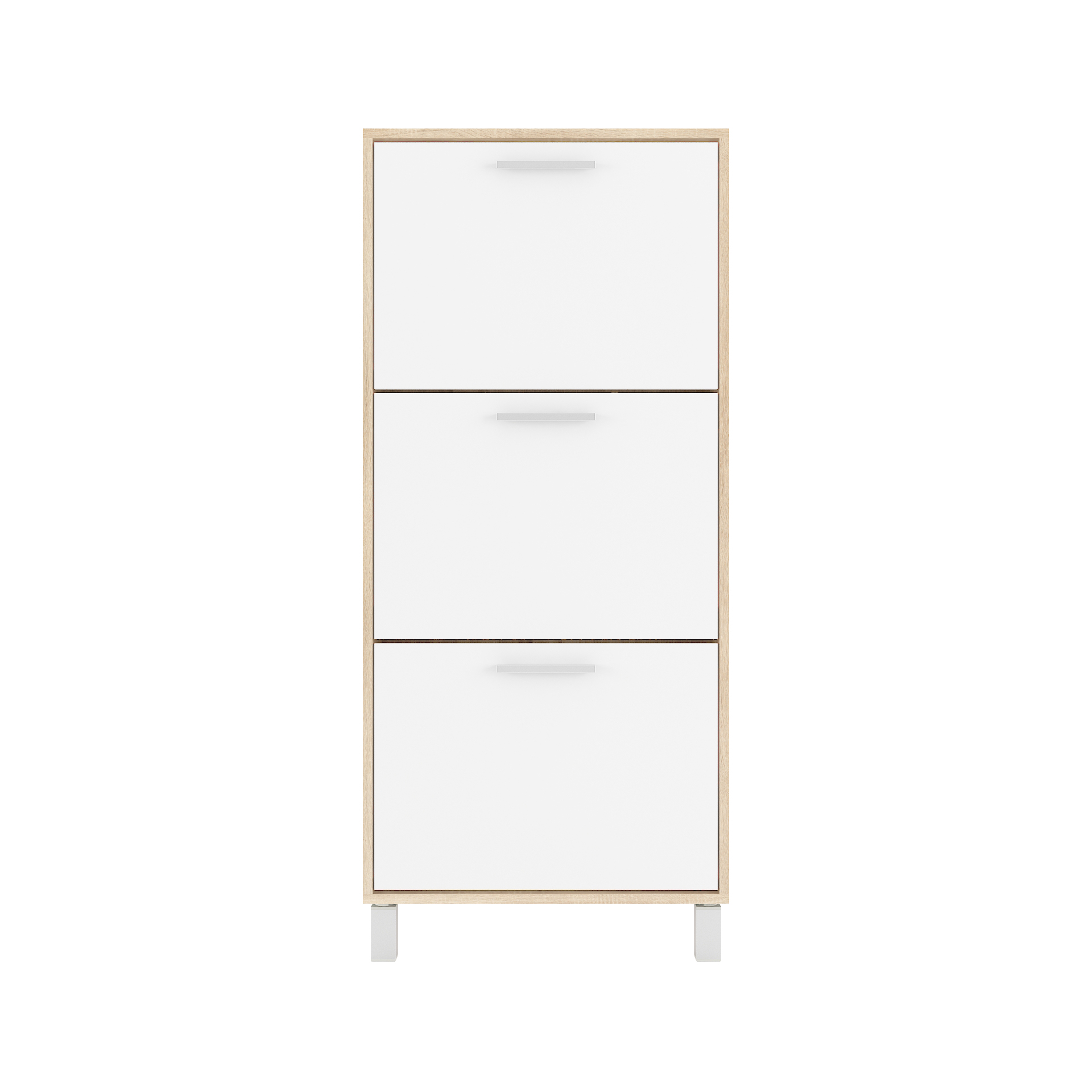 Взуттєва тумба А-160 дуб сонома - білий