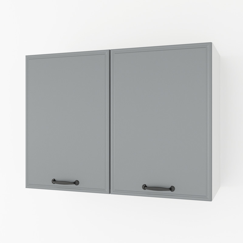 Шафа навісна 800мм К-62 білий - асфальт