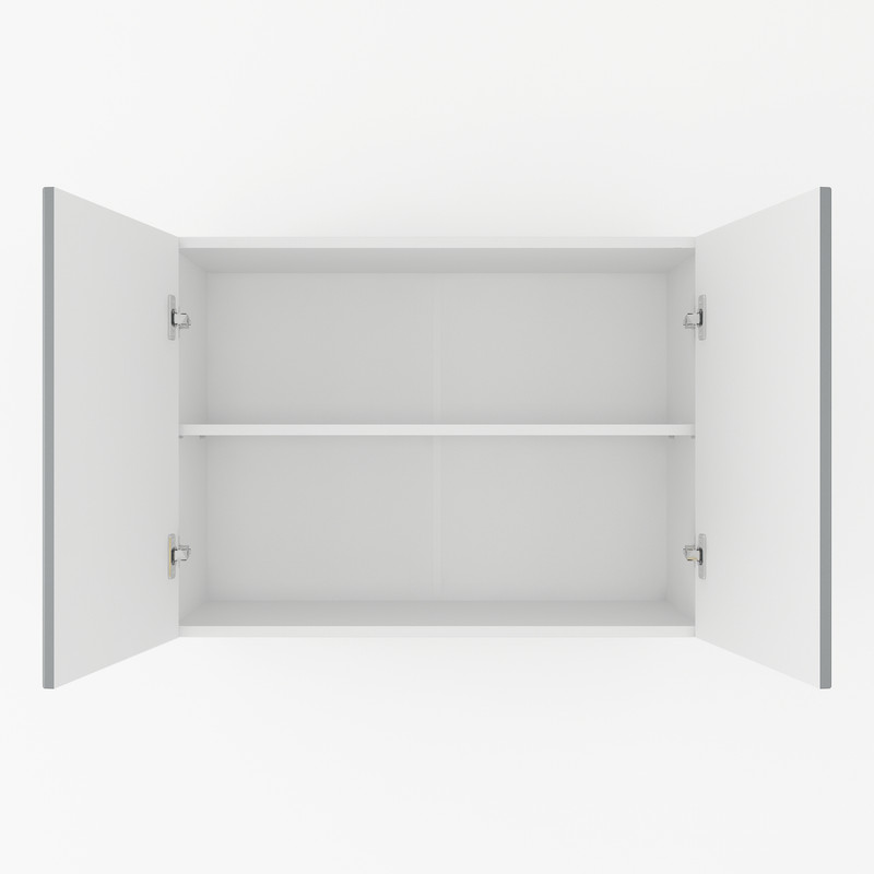 Шафа навісна 800мм К-62 білий - асфальт