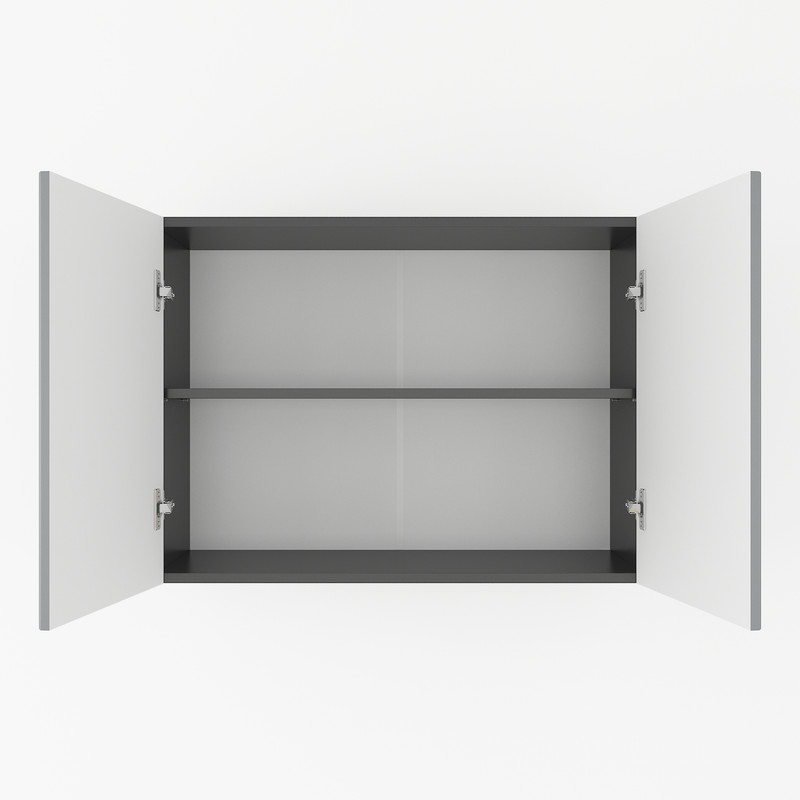 Шафа навісна 800мм К-62 чорний - асфальт