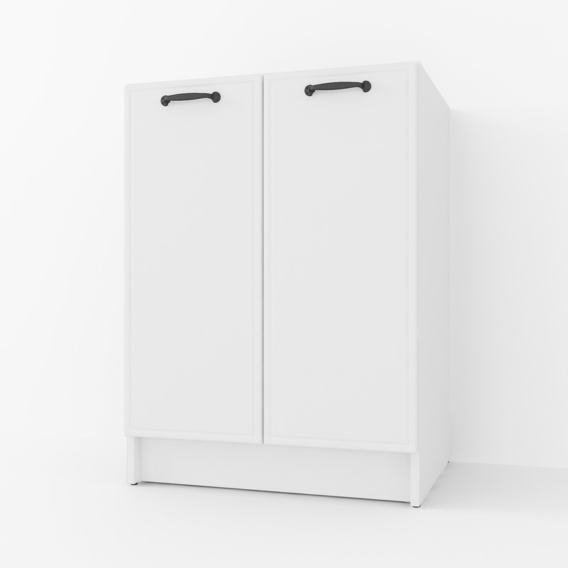 Тумба низ 600мм К-63 (без стільниці) білий