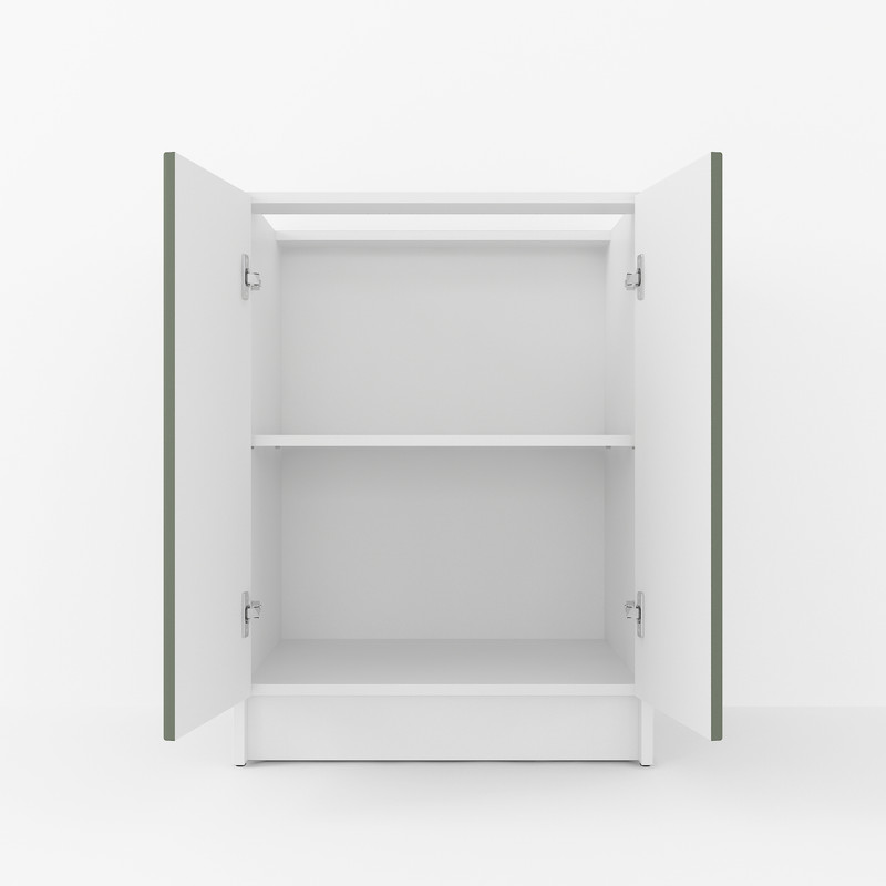 Тумба низ 600мм К-63 (без стільниці) білий - камуфляж