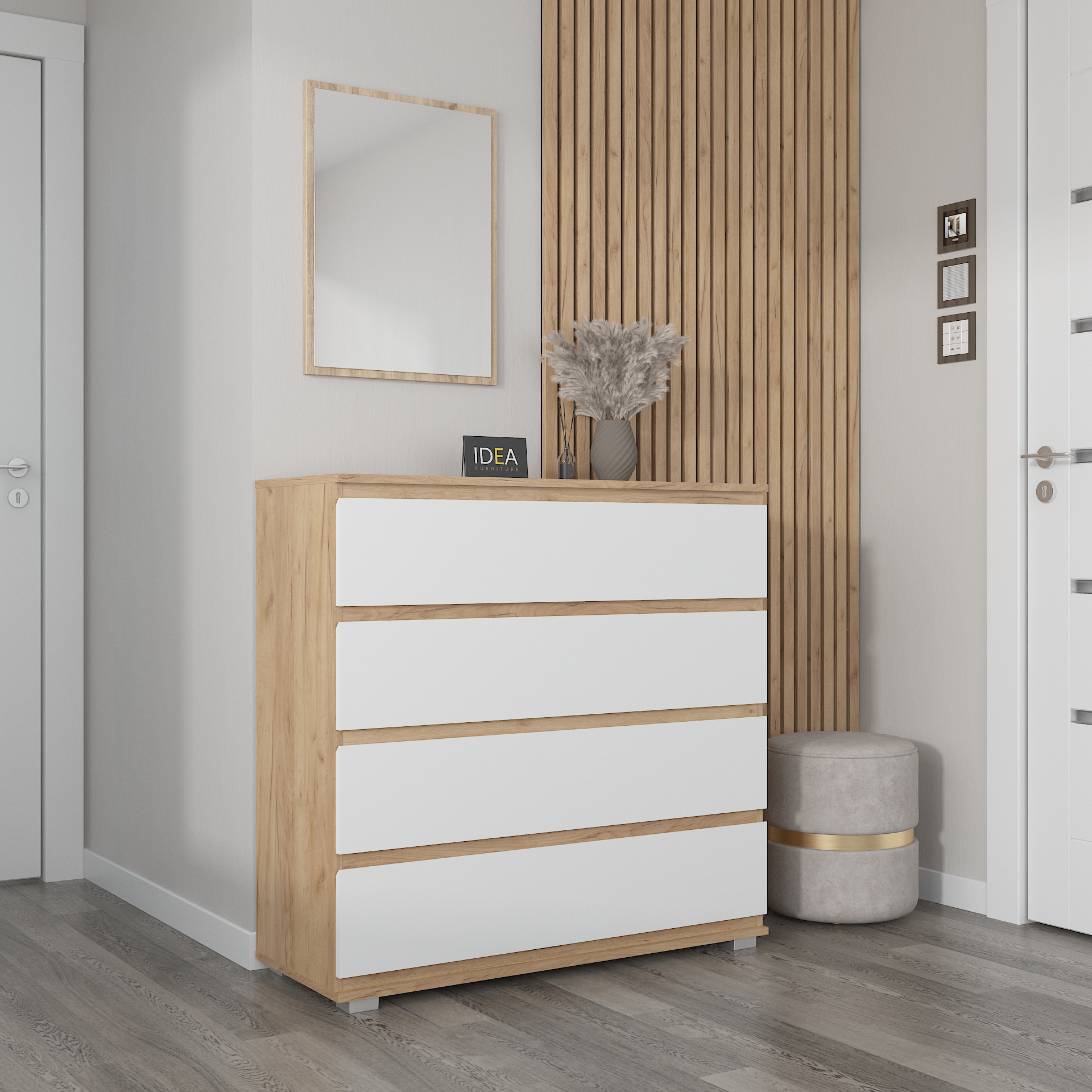 Стінова панель П-1 дуб крафт